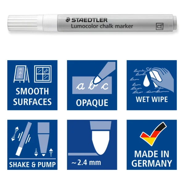 STAEDTLER Lumocolor Kridttusser